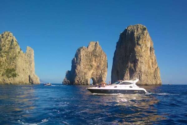 Yacht excursions to Sorrento, Capri and Nerano